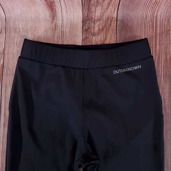 Outerknown Active OK Womens Size Small Black Vented Leggings Athleisure Athletic - Picture 3 of 13